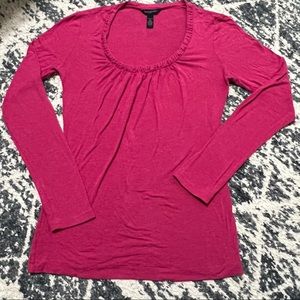 Banana Republic Pink LongSleeve Shirt Size S